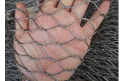 China SS316 Aviary Zoo 4.0mm Wire Rope Mesh For Bird Cages supplier