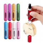 Perfume Atomizer Spray Aluminum Cosmetic Bottles 80*16.5mm Reusable 5ml 8ml for sale