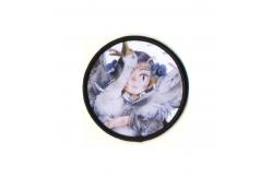 China Anime Character 3D Puff Patches Printing Merrowed Embroidery Polyester Material supplier