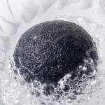 Round Eco Friendly Konjac Body Sponge Body Cleaning Exfoliating Bath Sponge for sale