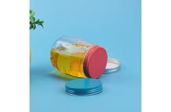 China Custom 54mm PET Plastic Beverage Jar For Cool Coffee supplier