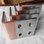 10 Feet Rectangular Conductor Design Flexible Copper Busbar 600V for sale