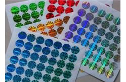 China Tamper Evident 3D Custom Holographic Labels For vial Label Box Packaging supplier