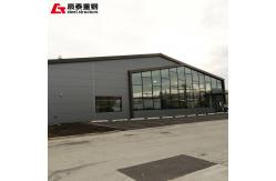 China Galvanized Light Steel Structure Frame Workshop with Bridge Crane supplier