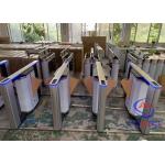 Swimming Pool Flap Speed Turnstile Gate With Modern Infrared Camera Passage for sale