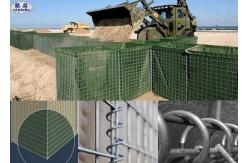 China Galvanized Defensive Bastion Barriers Mesh Gbaion Box Customized Size supplier