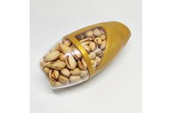 China Small Candy Nut Food Grade PET Plastic Packing Jar With Pop Top Lid supplier