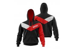 China Unisex Sublimation Print Unlined Pullover Hoodies For Sports Team supplier