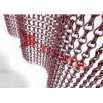 Gold Copper Color Aluminum Chain Curtain For Decorative Room Divider for sale
