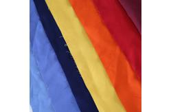 China Plain Dyed CVC Fabric 80 Cotton 20 Polyester With Preshrink Finish supplier