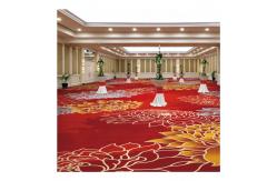 China Wall To Wall Auditorium Nylon Printed Carpet With Stain Resistant supplier