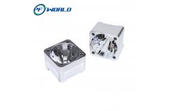 China Aviation ABS Machining Plastic Parts Anodized Electrophoresis Surface supplier