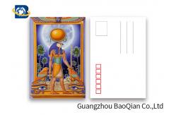 China Egypt Scenery 3D Lenticular Postcards Picture UV Offset Printing Gift Usage supplier