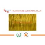 0.6mm PTFE Insulation Silver Thermocouple Cable With Kapton Film Jacket for sale