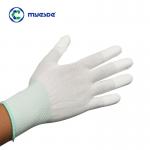 Lint Free ESD Cut Resistant Gloves 13gsm Conductive Carbon Fiber PU Palm Fit for sale