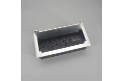 China Multimedia Hidden Desktop Clamshell Flip Up Power Outlet With Usb supplier