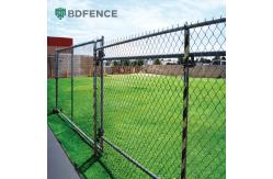 China 6ft 8ft Chain Link Fence With PVC Coated And Galvanized Finish supplier