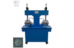 China Fabric Label Automatic Emboss Machine PVC Silicone Embossing Machine supplier