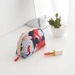 Shell Shape Polyester Cosmetic Bag With Zipper