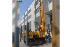 China SL330S Crawler Water Well Drilling Rig 330m Depth Hydraulic System supplier