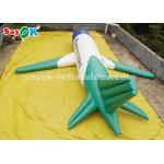 ROHS Custom Inflatable Products , 10 Meter PVC Inflatable Airplane Model For Exhibition Display for sale
