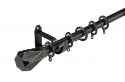 China 0.5mm 0.6mm Metal Bracket Adjustable Double Pipe Curtain Pole supplier