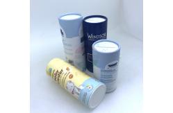 China Embossing 3g 5g Powder Packaging Jar Paper Tube With Sifter supplier