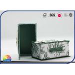 Clay Coated Back Hinged Lid Box Matt Lamination Customized Logo Printing