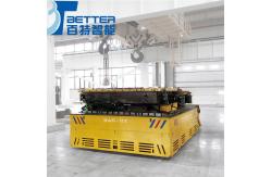 China Steel Trackless Transfer Cart For Heavy Duty Material Transportation supplier