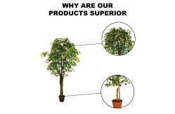 China Fire Retardant Artificial Cherry Tree Living Room Match Spring Feel 190cm supplier