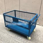 Efficient Metal Pallet Cage With Customized Wheels Sturdy And Space-Saving