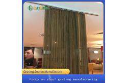 China Metal Sunshade Decorative Wire Mesh Partition Aluminum Door Curtain supplier