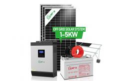 China 5kwh 15kwh 20kwh Complete Off Grid Solar System Thin Film Solar Modules supplier