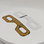 Polyimide Flexible Heating Pad , Graphene Heating Element For Aluminum Heating Plate for sale