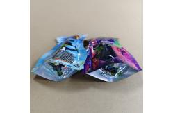 China Child Resistant Stand-Up Pouches Unique Contour Design FDA-Grade Recyclable Material supplier