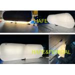 Inflatable Tubular HMI Daylight Helium Lighting Balloon For Outdoor Filming for sale