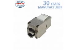 China Cat5e CAT6 CAT6A CAT7 RJ45 Toolless Shielded STP Keystone Jack supplier