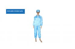 China Lab ESD Smock Uniform Working Clothes Antistatic ESD Cleanroom Garment supplier