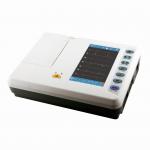 Six Channel Electrocardiograph Veterinary Portable Ecg Machine for sale