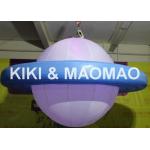 Inflatable UFO Saturn Helium Balloon , Custom PVC Advertising Character Balloon for sale