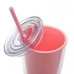 Multi-Purpose Plastic Straw Cups for Home and Outdoor Activities