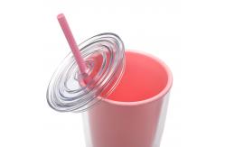 China Multi-Purpose Plastic Straw Cups for Home and Outdoor Activities supplier