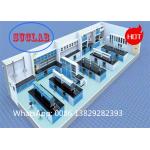 Safety C Frame Chemistry Lab Workbench Design With Fireproof Construction And Durable Resin Worktops for sale