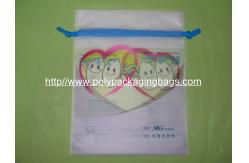 China Frosted CPE Drawstring Bags For Hot Spring / Thermal Spring / Well / SPA / Onsen supplier