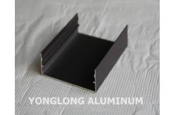China Powder Coated Aluminium Profile For Curtain Wall Frame Champangn , Bronze supplier