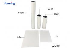 China 0.075mm Thickness Pet Film 30cm 33cm 60cm Width Dtf PET supplier