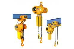 China Electrical Chain Hoist 1 Ton 2 Ton 5 Ton With Wireless Remote Control supplier