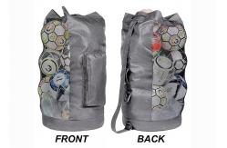 China Polyester Mesh Drawstring Backpack supplier