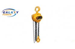 China 20T Manual Chain Hoist , Hand Chain Block Lifting Height 3m Test Load 250KN supplier