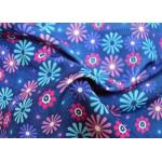 Tear - Resistant Patterned Polyester Fabric Non Harmful Dust And Waste Created for sale